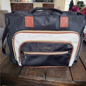 LOVEVOOK Insulated Lunch Bag,2-in-1 Work Tote Bag with Lunch Compartment